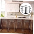 thumbnail image 3 of STRANDCHIC Steam Pot Chinese for Cooking Stainless Steel 1 Set, 3 of 8