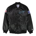 thumbnail image 1 of STARTER Mens Carolina Panthers Varsity Jacket, Black, X-Large, 1 of 4