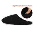 thumbnail image 4 of FUTATA Comfort Men's Slippers Fleece House Bedroom Shoes Slip On Bedroom Slippers Non Skid Rubber Memory Foam Shoes,Up To Size10, 4 of 8