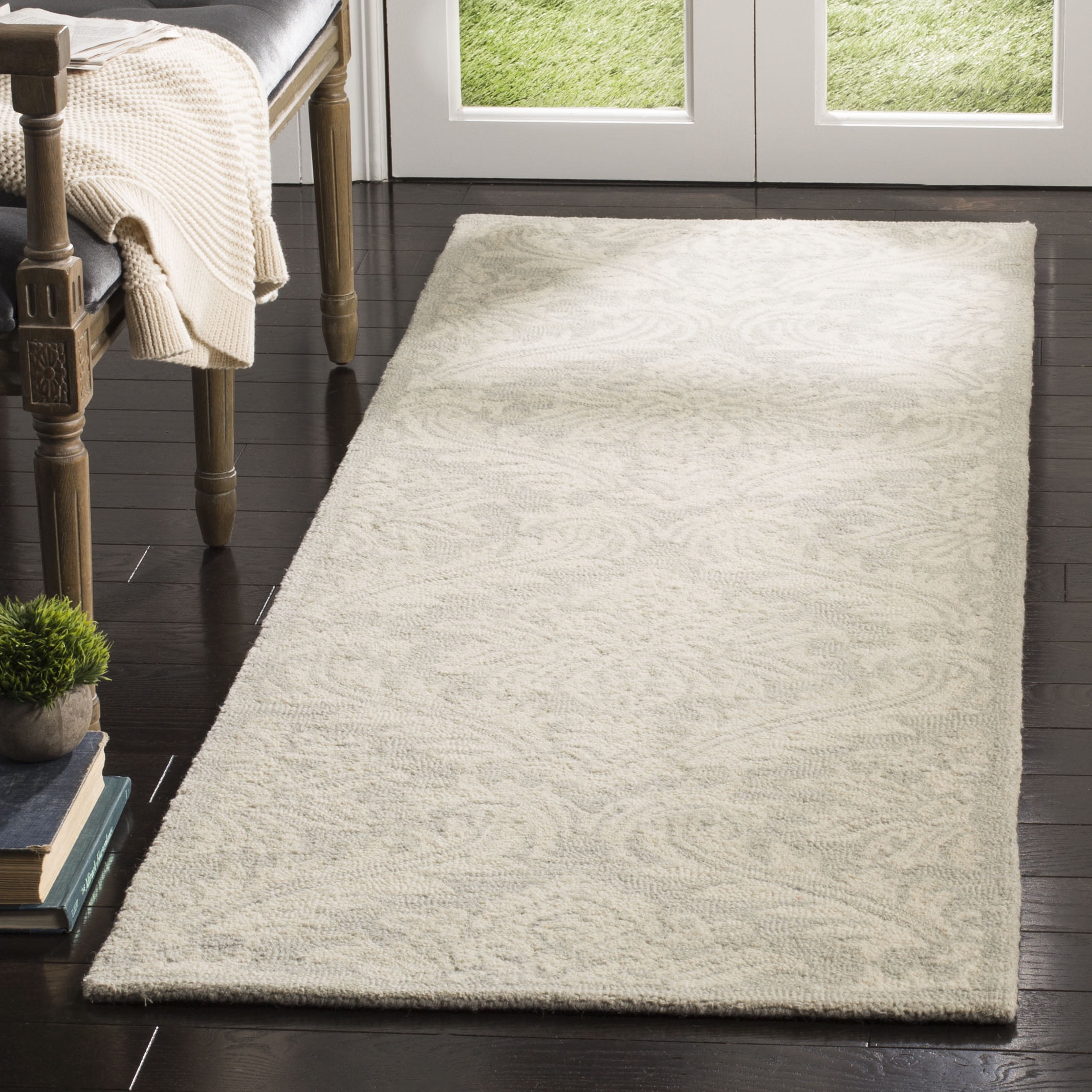 Safavieh MicroLoop Romain Damask Area Rug or Runner