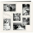 thumbnail image 2 of Pioneer Embossed Collage Frame Post Bound Album 12"X12"-Wedding - White, 2 of 2