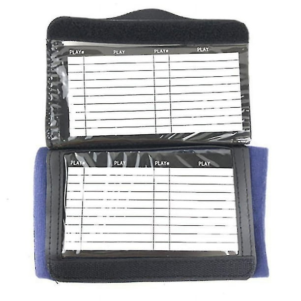 Cuaderno de jugadas deportivas YONGSHENG Hoja de pulsera Entrenador fútbol