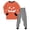 Brick Red, variant on Xyant Toddler Boy Halloween Pajamas Pumpkin Ghost Sleepwear Kids Long Sleeve Soft Cotton 2 Piece Pjs Set,Size 4-5 T
