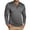 Dark Gray, variant on KHONTS Men's Henley Shirts Long Sleeve Casual T Shirts Basic Classic Vintage Cotton Tee Shirts Button Shirts White XL