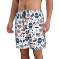 thumbnail image 2 of Fotbe Fourth Of July Party Trajes de Baño Estampados para Hombre, Shorts de Verano de Secado Rápido, Ropa de Playa, Bañadores-Medium, 2 of 6