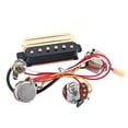 thumbnail image 2 of Pastilla de Bobina Simple Riel Dual para Guitarra de Caja Cigarros SM SunniMix Recolección de doble carril de guitarra, 2 of 8