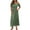 Green, variant on Womens Sleeveless Off Shoulder Maxi Dress Flowy Fabric Relaxed Silhouette for Vacation Looks White XL