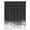 Black, variant on Ombre Waves Waterproof Fabric Shower Curtain,Abstract Art Gradient Black Modern Waterproof Fabric Shower Curtain for Bathroom Curtains Bathtubs Hotel Shower Curtains with 12 Hooks Standard 66x72