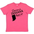 thumbnail image 3 of Inktastic Someone in Indiana Loves Me Youth T-Shirt, 3 of 5