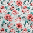 thumbnail image 1 of oneOone Velvet Dark Peach Fabric Florals Sewing Craft Projects Fabric Prints By Yard 58 Inch Wide-7A, 1 of 4