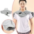 thumbnail image 2 of Heating & Warming Product Title Gold Velvet Heating Neck Pad Vibrating Shawl Shoulder Pad Massage Spine Neck Shoulder And Back Heating Pad With Three Temperatures, 2 of 9
