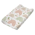 thumbnail image 2 of SUNRI Baby Changing Pad Cover Soft Breathable Cotton Nursery Table Sheet Print Changing Mat Protector for Infant Toddler, 2 of 14