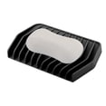 thumbnail image 5 of Unique Bargains 1 Pc Waterproof Soap Holder Waterfall Black Soap Holder for Bathroom 6.1"x3.54"x0.59", 5 of 6
