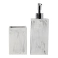 thumbnail image 1 of Dispensador Jabon Y Porta Cepillo Dental Amg Marmol Blanco, 1 of 3