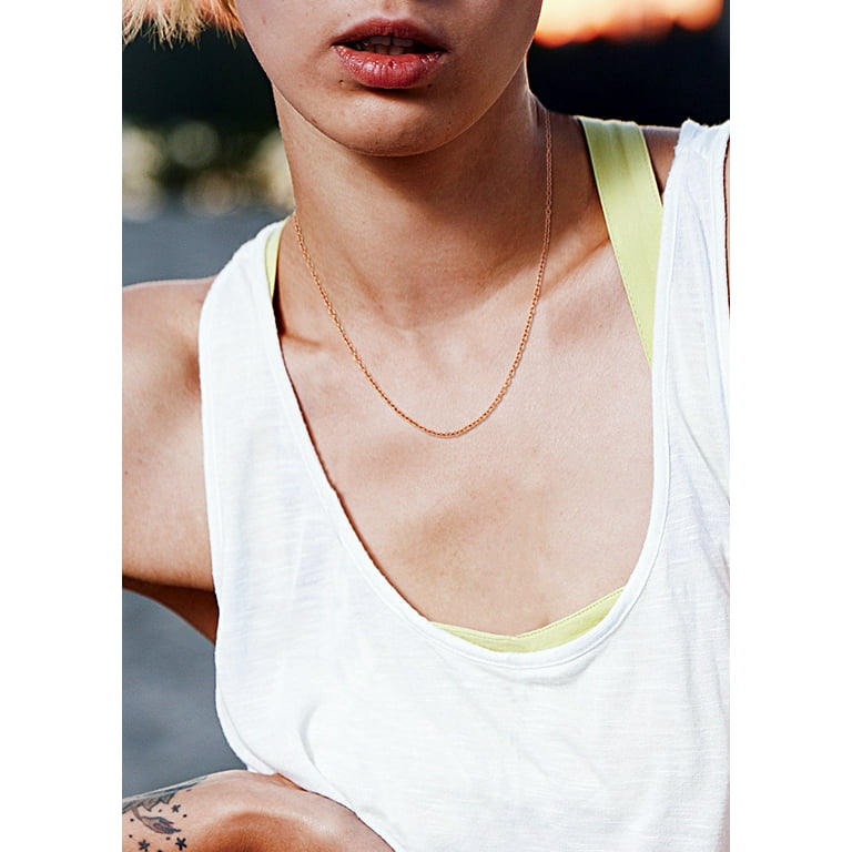 26 inch 2024 rose gold chain