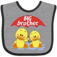 thumbnail image 3 of Inktastic Big Brother Duck Boys Baby Bib, 3 of 4