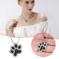thumbnail image 2 of Pie Accesorios de moda y versátil collar de huellas de animales Taobao Tmall Collar, 2 of 8