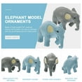 thumbnail image 5 of LOLIPPYY 30-Piece Mini Elephant Figurine Set for Desktop Decoration, Realistic Simulation Models for Home and Office Adornment, 5 of 7