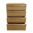 thumbnail image 3 of Sarasota 4-Drawer Oak Wood Dresser with Metal Handles in Natural Finish, 3 of 3