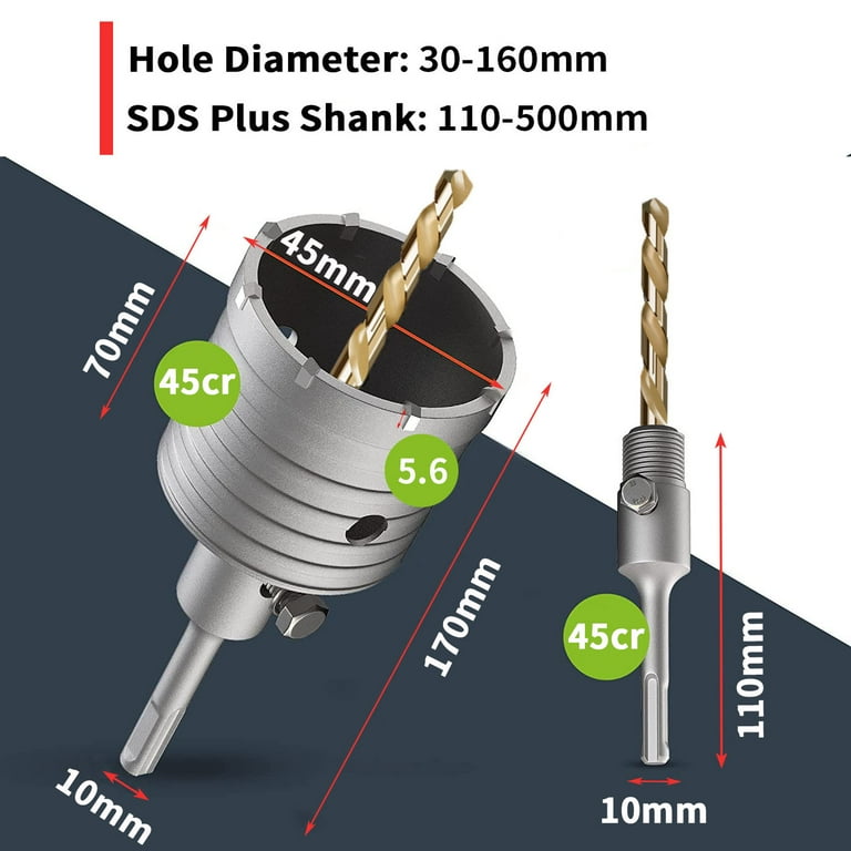 150mm hole saw brick deals