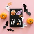thumbnail image 2 of 50 piezas de pegatinas de graffiti de dibujos animados de Halloween (tipo B de Halloween holográfico), 2 of 5