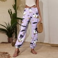 thumbnail image 6 of Halloween Pajama Pants for Women Halloweens Cute Print Pjs Pants Plush Pajama Bottom Sleepwear Matching Pajamas Halloween Christmas Gifts, 6 of 6