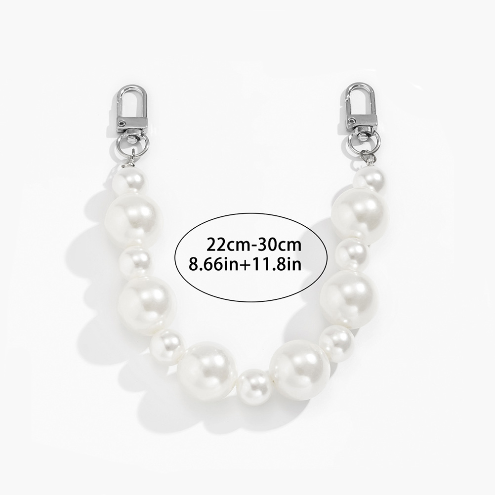 1pc Delicate Bag Strap Pearl Chain Handbag DIY Pearl Strap