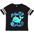 thumbnail image 3 of Inktastic Cute and Playful Narwhal Boys or Girls Toddler T-Shirt, 3 of 5