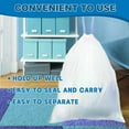 thumbnail image 5 of Small Trash Bags 4 Gallon with Drawstring, 1.1 Mil 15 Liter White Thick Unscented Plastic Garbage for Bathroom, Wastebasket Liners Toilet Home Office and Bedroom (4 Gal-120), 5 of 10