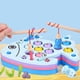 thumbnail image 3 of Juego de pesca magnético de madera Montessori Playset para bebés de más de 36 meses Lindo juego para padres y niños forma de pez, 3 of 9