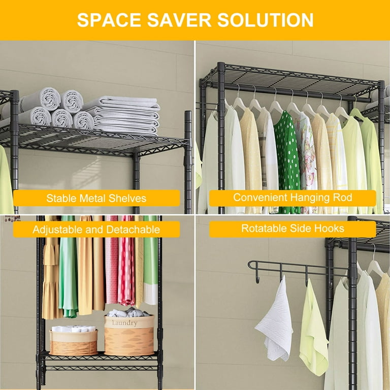 Loomie Over The Washer and Dryer Storage Shelf, Laundry Room Organization  Shelves, 5 Tiers Adjustable Height Shelving,Bathroom Space Saving Drying