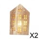 thumbnail image 1 of 2 Adornos Luminosos LED Para Casa Navideña Para Dormitorio, Fiesta, Estantería De Bricolaje, Estilo B, 1 of 10