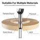 thumbnail image 4 of Triangular Shank Carbide Wood Drill Bits Wood Hole Opener, 4 of 5