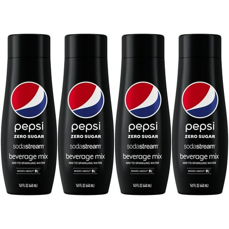 

SodaStream® Pepsi® Zero Sugar Beverage Mix 440ml Pack of 4