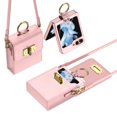 thumbnail image 2 of Leather Crossbody Bag Case for Samsung Galaxy Z Flip, iPhone 14, 2 of 8