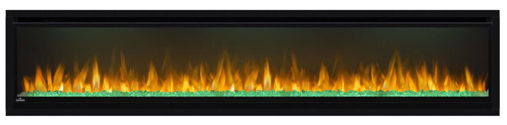 thumbnail image 6 of Napoleon Alluravision 76.75''W x 17.3''H x 5.8''D Deep Wall Mount Electric Fireplace - Black, 6 of 8