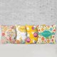 thumbnail image 4 of Funda de cojín de lino con estampado de Pascua Fiudx 4 piezas, 4 of 7