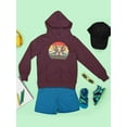 thumbnail image 3 of Frenchie Bulldog Retro Style Hoodie Juniors -Image by Shutterstock,  Small, 3 of 4
