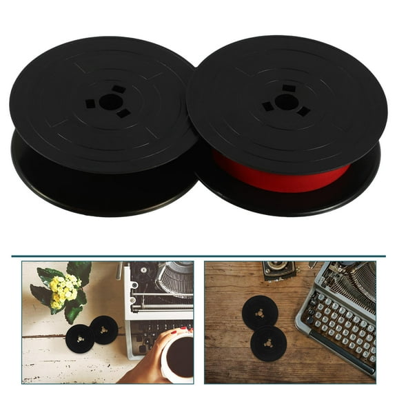 Masteelf Twin Spool Typewriter Ribbon Ink Ribbon for Universal Typewriters Clear and Stable Typing for Office School Home Use Compatible with Vintage Typewriters
