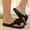 Black3, variant on 2026 Women's 3D Floral Sandals Dressy Flatform Thongs Flip Flops Summer Beach Vacation Fashion Casual Flip Flops Elegant Flower Trim Slippers (Male,Black2)