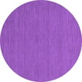 thumbnail image 1 of Ahgly Company Indoor Round Abstract Purple Contemporary Area Rugs, 5' Round, 1 of 4