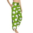 thumbnail image 2 of Fotbe Funny Sheep Doing Yoga Women's Pajama Pants,Sleepwear Pants,Pj Bottoms Drawstring And Pockets-Medium, 2 of 9