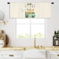 thumbnail image 5 of Ice Cream Hello Summer Kitchen Curtain Valance 54W x 18H Rod Pocket Truck Colorful Cool Seasonal Window Treatment for Living Room Bedroom Bathroom Laundry, 5 of 6