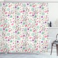 thumbnail image 1 of Ambesonne Shabby Flora Shower Curtain, Country Nature Leaf, 69"Wx70"L, Multicolor, 1 of 3