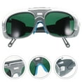 thumbnail image 6 of QIFULL 2Pcs Welding Goggles Plastic Protective Glasses Anti Glare Uv Infrared Eye Protector, 6 of 8