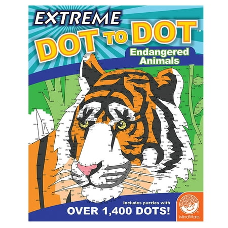 Extreme Dot to Dot: Endangered Animals, TOYS THAT TEACH: Studies show that connect-the-dot puzzles are one of the best tools for teaching children.., By