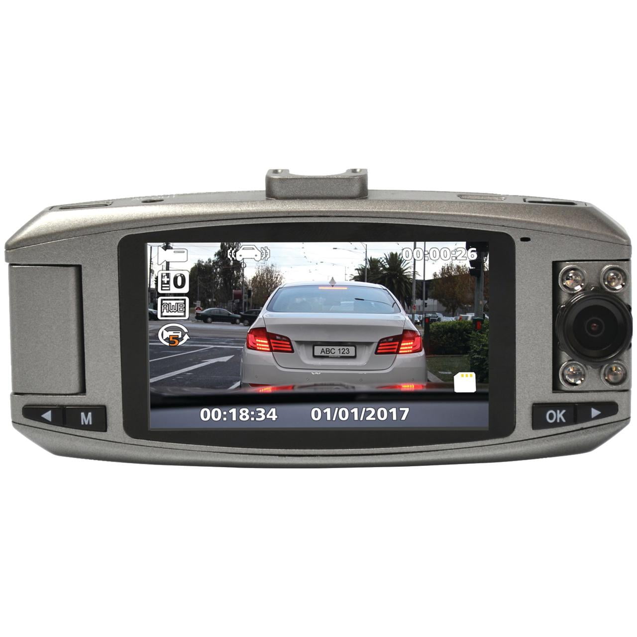 Whistler 1080P High Def Dashboard Camera 170 Wide Angle 2.7" LCD Monitor D17VR 