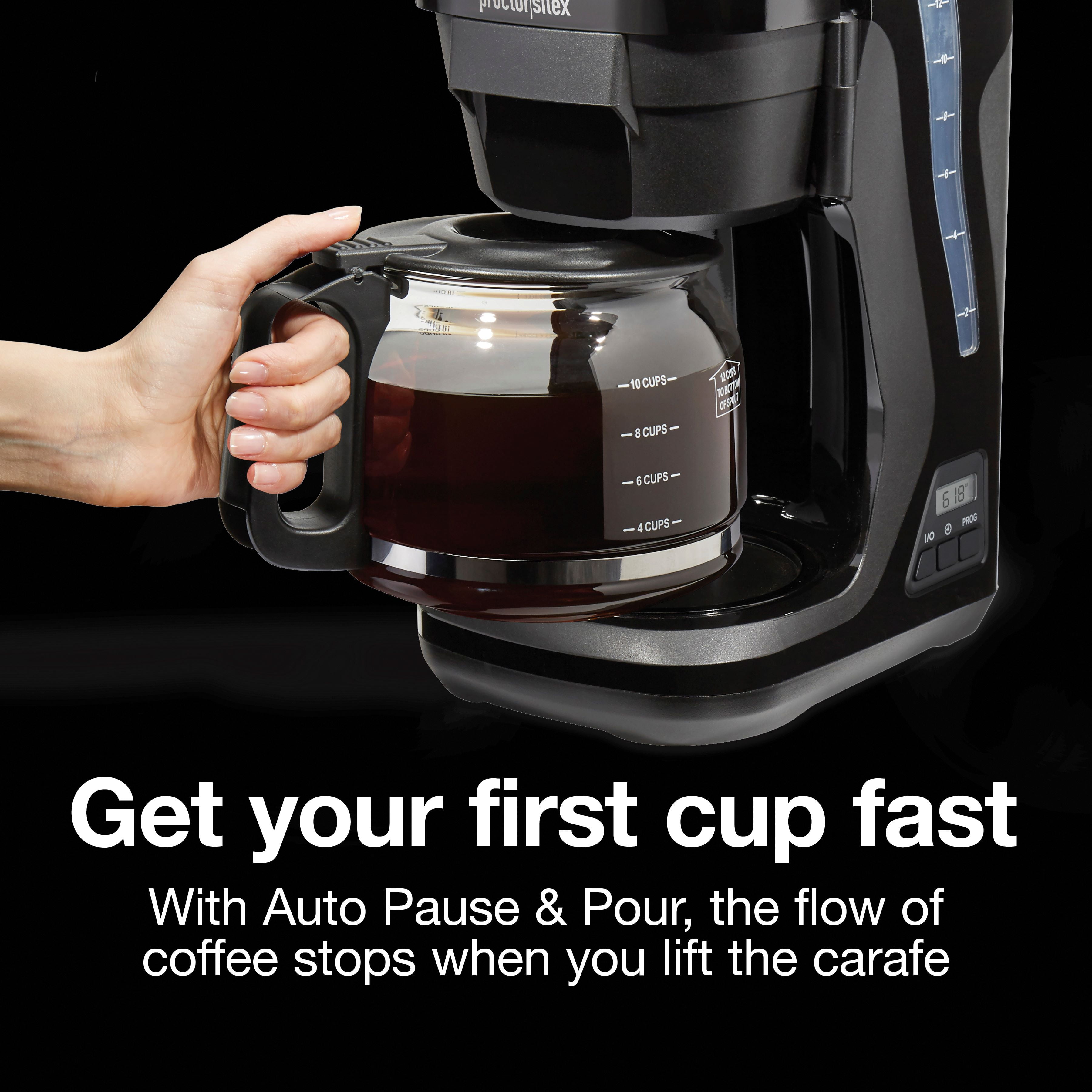 FrontFill™ Compact 12 Cup Coffee Maker - Model - 43680PS