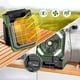 thumbnail image 5 of Banco de energía solar portátil Naiovety con ventilador y carga USB naranja, 5 of 6