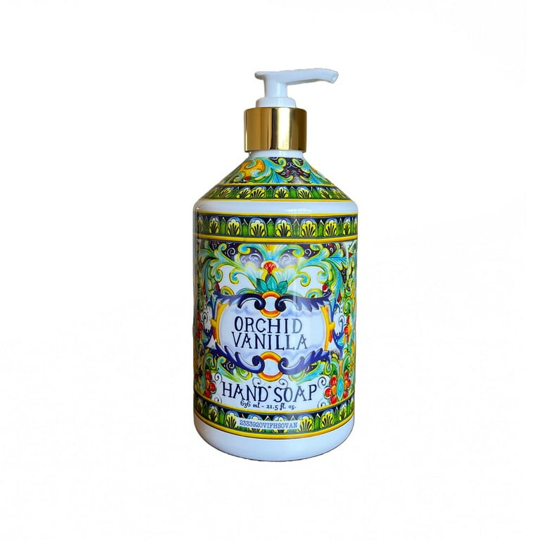 Home & Body Soap Villa Flora Hand Soap Collection 4 Count 21.5oz